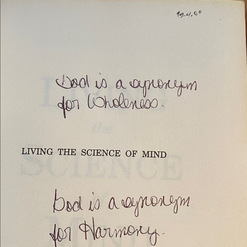 Book Living the Science of Mind by Ernest Holmes - Picture 7 of 8